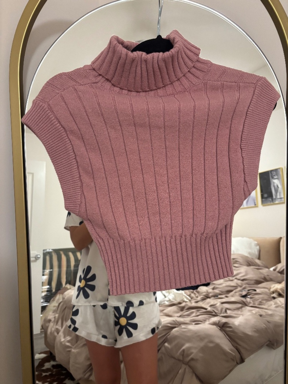 Mimosa Women's Pink and Burgundy Jumper